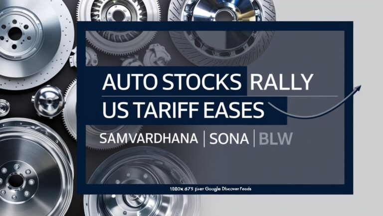 Indian auto parts stocks surges