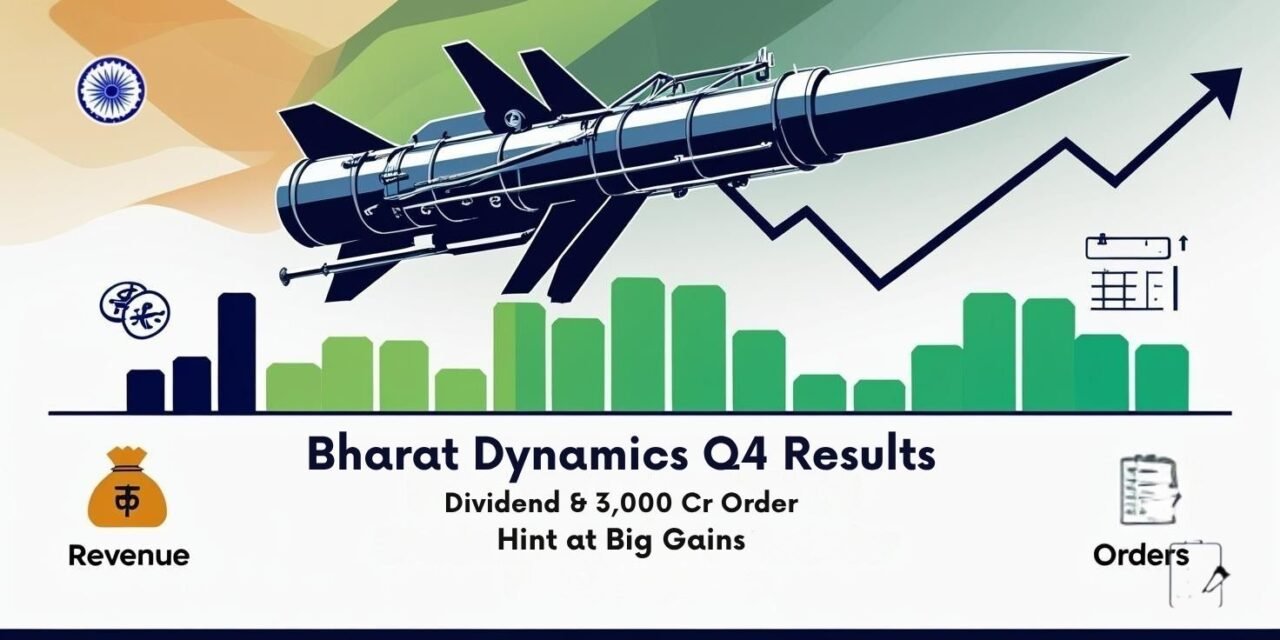 From PAT Dip to Revenue Surge: Bharat Dynamics Q4 Results, Dividend & Order Book Decode the Potential Surge