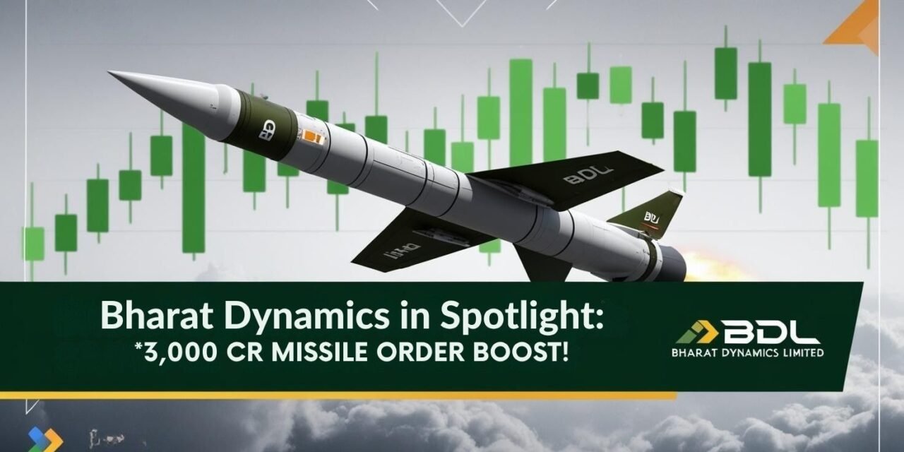 Bharat Dynamics Stock in Focus as Govt Plans ₹3,000 Cr Invar Missile Mega Order