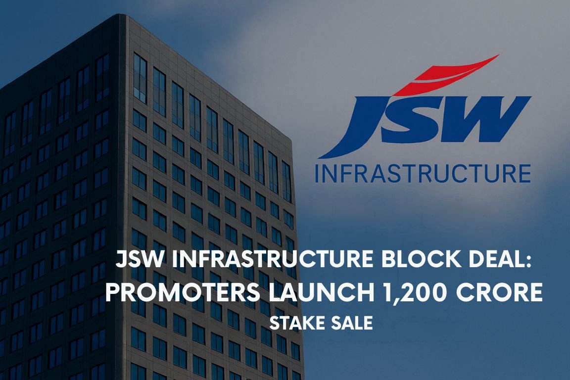 JSW Infrastructure Block Deal: Promoters Launch ₹1,200 Crore Stake Sale to Meet SEBI Rules