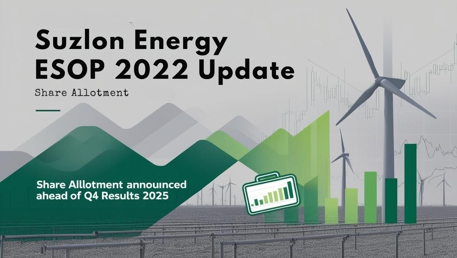 Suzlon Energy ESOP 2022 Allotment Boosts Investor Buzz Ahead of Q4 Results 1 Suzlon Energy ESOP 2022