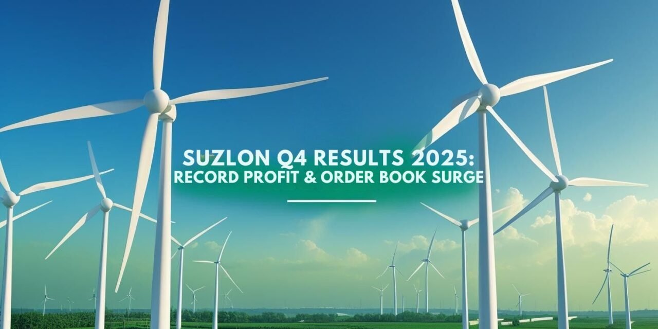 Suzlon Q4 Results 2025: Highest Profit in a Decade, Record Order Book Signals Bright Future