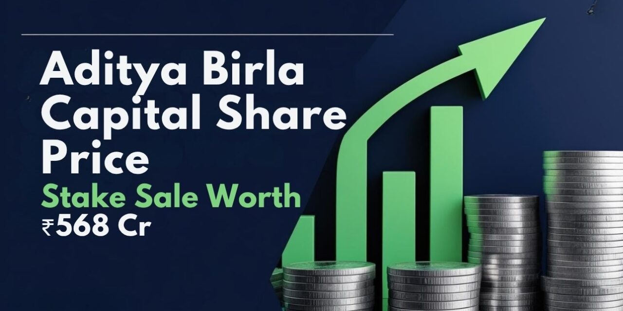 Aditya Birla Capital Share Price: Stake Sale Worth ₹568 Cr Triggers Sharp Market Reaction