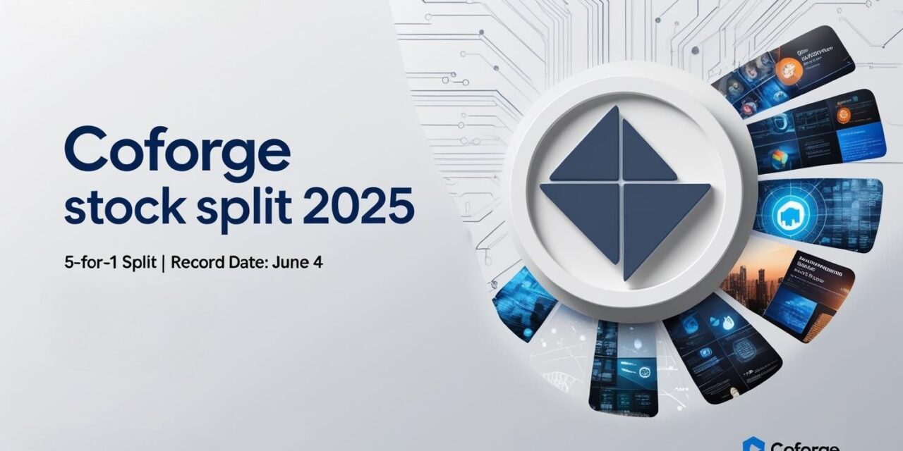 Coforge Stock Split Explained: June 4 Record Date, 5:1 Ratio, Price Impact & Q4 Earnings Insight
