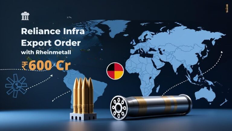 Reliance infra export order: rheinmetall’s ₹600 cr deal boosts india’s global defence ambitions