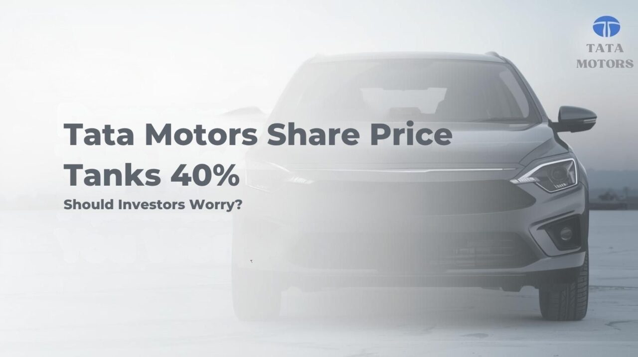 Demerger Shock: Tata Motors Share Price Tanks 40% — Should Investors Worry? 1 Tata motors share price